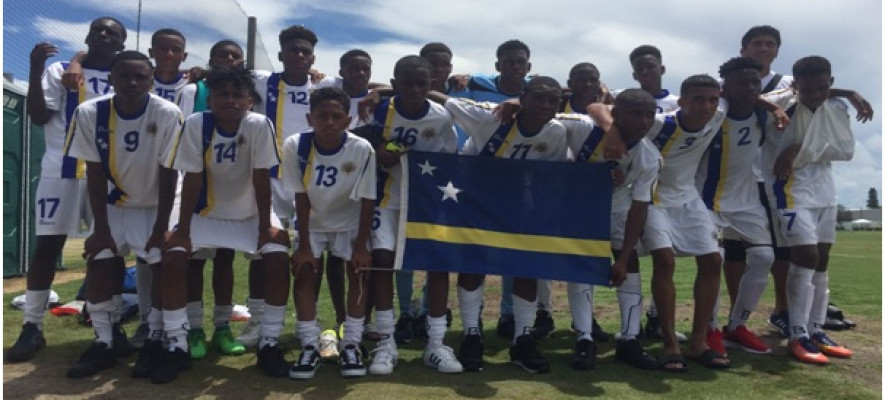 Curacao  U-15 wins last match in  CONCACAF tournament